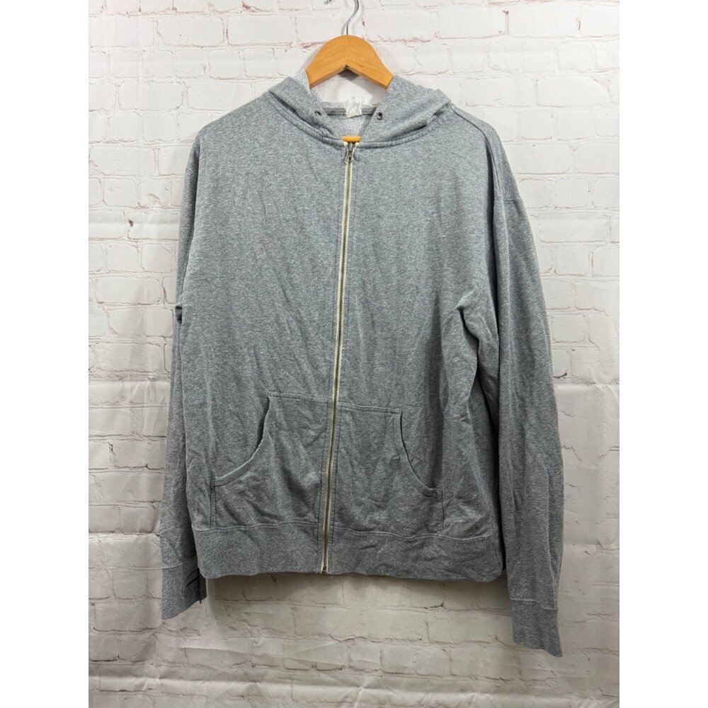 Cross Fit Hoodie Jacket Womens Size Large Gray Thumb Holes Atlanta, GA (READ)